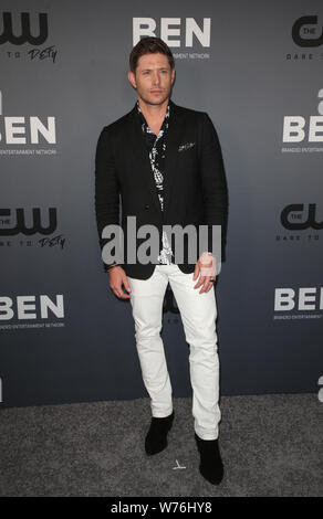 4 août 2019, Beverly Hills, CA, USA : 4 août 2019 - Los Angeles, Californie - Jensen Ackles. Le CW's Summer TCA All-Star party qui a eu lieu au Beverly Hilton Hotel. Crédit photo : FSadou/AdMedia (crédit Image : © F Sadou/AdMedia via Zuma sur le fil) Banque D'Images