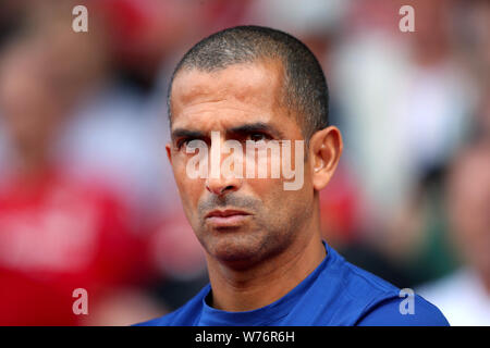 Nottingham Forest manager Sabri Lamouchi Banque D'Images