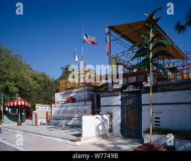 'Orange Show' art site, Houston, Texas Description physique : 1 : la transparence ; couleur de 4 x 5 po. ou moins. Notes : Titre, date et mots-clés fournis par le photographe. ; Digital image produite par Carol M. Highsmith pour représenter son film original de la transparence ; certains détails peuvent différer entre le film et les images numériques. ; fait partie de la série sélectionne dans le Carol M. Highsmith Archive. ; et l'achat de cadeaux ; Carol M. Highsmith ; 2011 ; (DLC/PP-2011:124). ; Banque D'Images