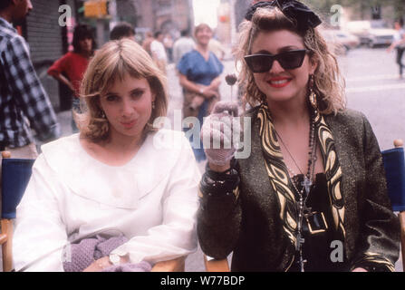 Madonna, Rosanna Arquette, cherchant désespérément à Susan, 1985 Banque D'Images