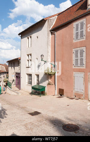 La ville de l'écrit et de l'artisanat livre Montmorillon France Banque D'Images