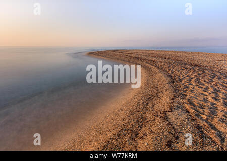 Plage de Possidi Cap sur la péninsule de Kasandra. La Grèce. Banque D'Images