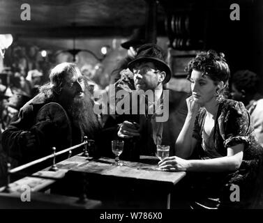 ALEC GUINNESS, Robert NEWTON, KAY WALSH, Oliver Twist, 1948 Banque D'Images