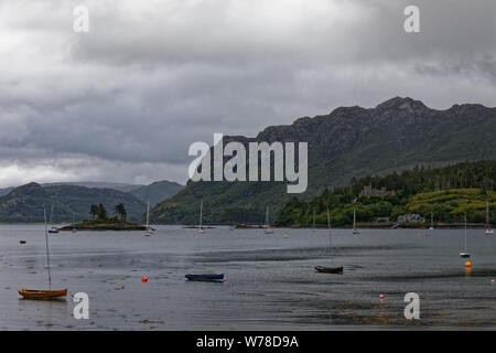 - Plockton Wester Ross, les Highlands, Ecosse, Royaume-Uni Banque D'Images