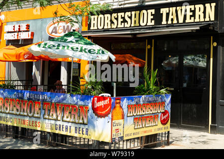 Horseshoe Tavern, rue Queen Ouest Toronto (Ontario) Canada Banque D'Images