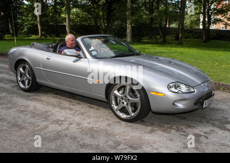 Motoring classics, historiques, vintage motors and collectibles 2019 ; Lytham Hall show, transport voitures collection de véhicules et des vétérans d'antan. Banque D'Images