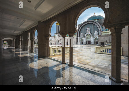 Mosquée du terriroire fédéral à Kuala Lumpur, Malaisie Banque D'Images