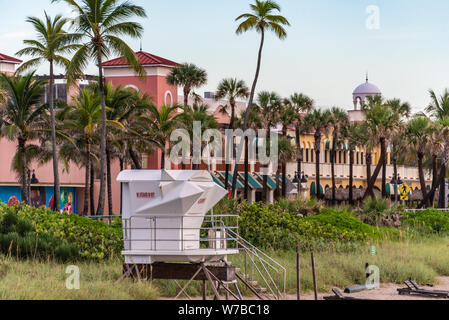 Lake Worth Casino sur l'océan à Lake Worth Beach le long de la Floride A1A dans le comté de Palm Beach en Floride. (USA) Banque D'Images