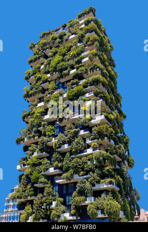 Bosco verticale (Vertical Forest), Porta Nuova, Milan, Italie Banque D'Images