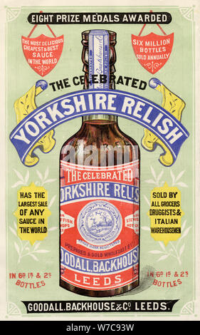 Yorkshire Relish, 19ème siècle. Artiste : Inconnu Banque D'Images