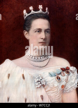 La Princesse Olga Konstantinovna de Russie, fin du xixe ou début du xxe siècle. Artiste : Inconnu Banque D'Images