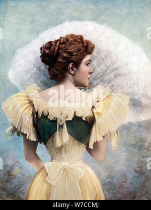 Maria de las Mercedes, la Princesse des Asturies, fin du xixe ou début du xxe siècle. Artiste : Inconnu Banque D'Images