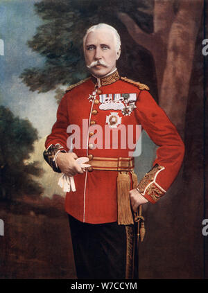 Le Major-général Sir Bindon Blood, soldat britannique, 1902.Artiste : Elliott & Fry Banque D'Images