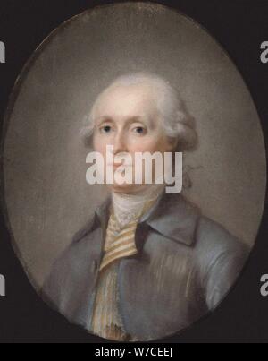 Portrait de Marie Jean Antoine Nicolas Caritat, Marquis de Condorcet (1743-1794). Banque D'Images