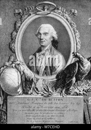 Georges-Louis Leclerc, Comte de Buffon, naturaliste français, 18e siècle. Artiste : Inconnu Banque D'Images