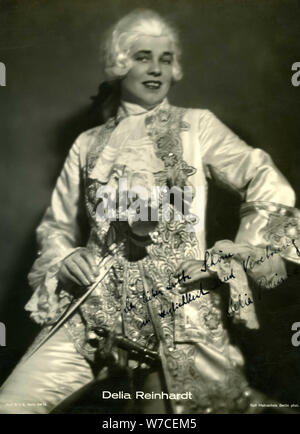 Delia Reinhardt dans Le Nozze di Figaro de Wolfgang Amadeus Mozart. Banque D'Images