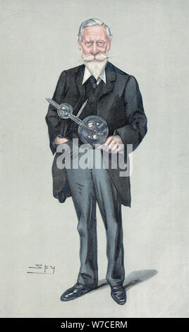 Sir William Crookes, chimiste et physicien anglais, c1900s. Artiste : Spy Banque D'Images