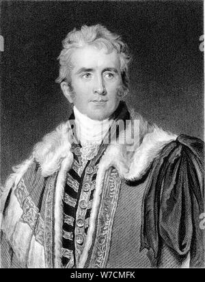 William Pitt Amherst, comte Amherst d'Arracan (1773-1857), homme d'État britannique. Artiste : Inconnu Banque D'Images