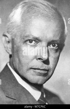 Bela Bartok (1881-1945), compositeur et pianiste hongrois. Artiste : Inconnu Banque D'Images