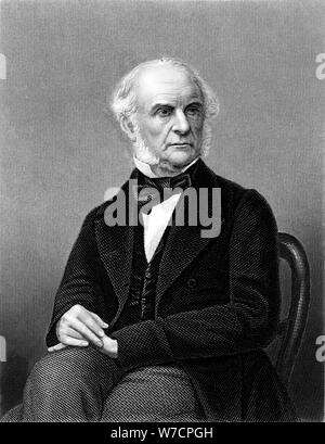 William Ewart Gladstone (1809-1898), homme d'État libéral britannique, c1870. Artiste : Inconnu Banque D'Images