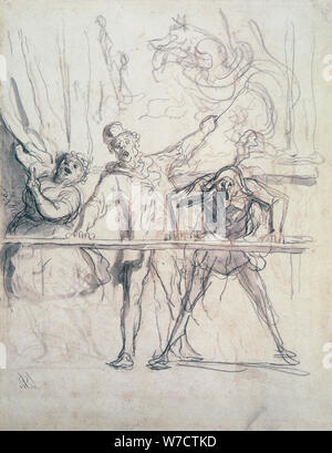 "Étude", 18e siècle. Artiste : Giovanni Battista Tiepolo Banque D'Images