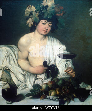 'Bacchus', c1597. Artiste : Michelangelo Caravaggio Banque D'Images