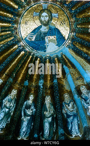 "Christ Pantocrator', c1310-c1320. Artiste : Inconnu Banque D'Images