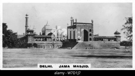 Jama Masjid, Delhi, Inde, c1925. Artiste : Inconnu Banque D'Images