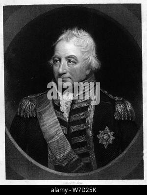 John Jervis (1735-1823), 1 Comte de St Vincent, 1851.Artiste : G Cook Banque D'Images