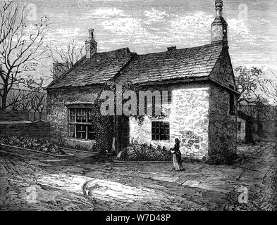 L'ancienne Manor-House, Morley, Leeds, West Yorkshire, bithplace de Sir Titus Salt, c1880. Artiste : Inconnu Banque D'Images