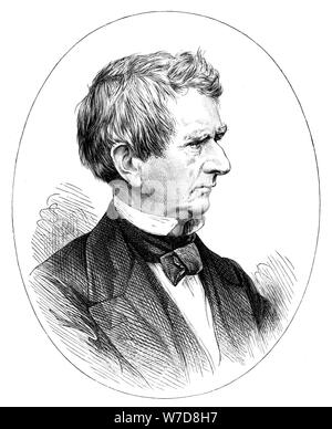 William Henry Seward (1801-1872), homme politique américain. Artiste : Inconnu Banque D'Images