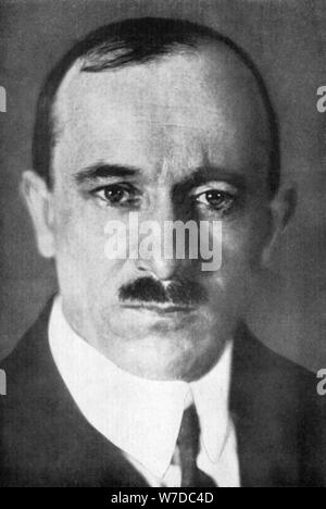 Edvard Benes (1884-1948), deuxième Président de la Tchécoslovaquie, 1926. Artiste : Inconnu Banque D'Images