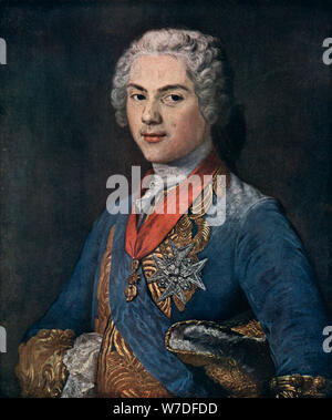 Louis, dauphin de France (1729-1765), 1910.Artiste : Henri de la Tour d'Auvergne Banque D'Images