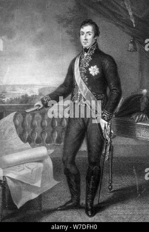 Arthur Wellesley (1769-1852), premier duc de Wellington, 19e siècle. Artiste : Inconnu Banque D'Images