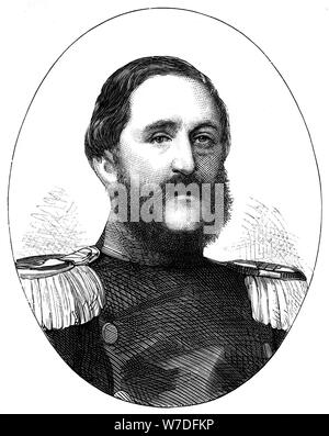 Le prince Frédéric Charles (1828-1885), Duc d'Augustenborg, 19e siècle. Artiste : Inconnu Banque D'Images