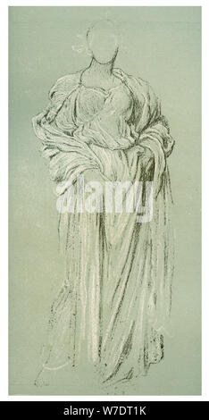 "Étude d'Daphnephoria', c1880-1882. Artiste : Frederic Leighton Banque D'Images