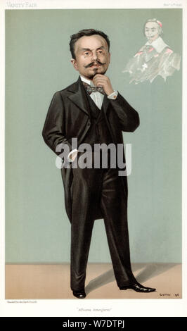 'Affaires Etrangeres', Gabriel Hanotaux, homme d'État français, 1896. Artiste : Jean Baptiste Guth Banque D'Images