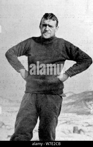 Ernest Shackleton, explorateur britannique, l'Antarctique, 1909. Artiste : Inconnu Banque D'Images