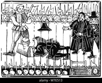 Le Royal le martyre, d'une ballade de 1648 (1964). Artiste : Anon Banque D'Images