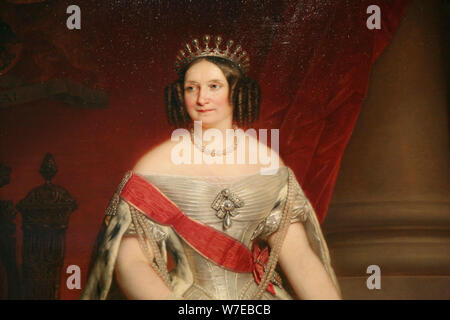 'Portrait de la grande-duchesse Anna Pavlovna', 1849. Artiste : Nicaise de Keyser Banque D'Images