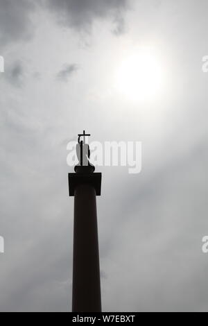 Colonne Alexandre, St Pétersbourg, Russie, 2011. Artiste : Sheldon Marshall Banque D'Images