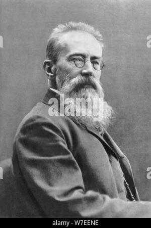 Nikolaï Rimski-Korsakov (1844 - 1908), compositeur russe. Organisateur : Samour. Banque D'Images