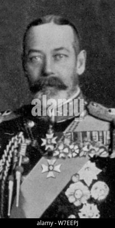 Le roi George V (1865-1936), 1935. Artiste : Bureau Portrait Banque D'Images