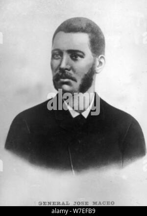 Le lieutenant-général José Maceo (1845-1896), commandant en second de l'Armée de l'indépendance cubaine, c1910. Artiste : Inconnu Banque D'Images