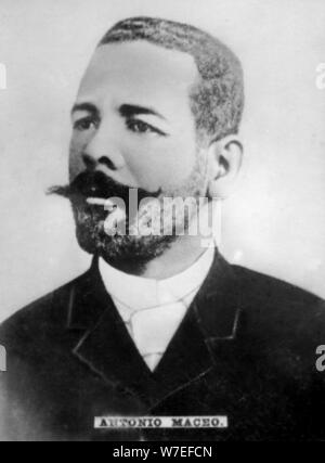 Le lieutenant-général José Antonio Maceo Grajales (1845-1896), de l'indépendance de l'armée cubaine, c1910. Artiste : Inconnu Banque D'Images