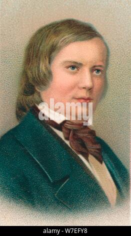 Robert Schumann (1810-1856), compositeur allemand, 1911. Artiste : Inconnu Banque D'Images