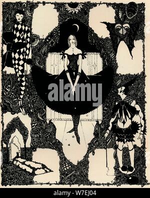 L'ancolie, c, 1900-1930 (1925). Artiste : Harry Clarke Banque D'Images