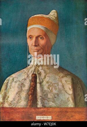 Le doge Leonardo Loredan, 1501-2, (1911). Artiste : Giovanni Bellini Banque D'Images