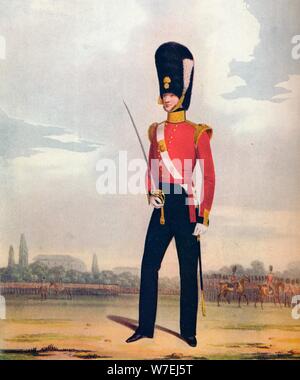 Officier de la 87e (ou Royal Irish Fusiliers), c1833. (1914). Artiste : Inconnu Banque D'Images