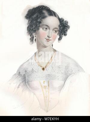 "Mary Teresa, épouse de Seizième Comte de Shrewsbury', 1834. Artiste : L hôtel particulier. Banque D'Images